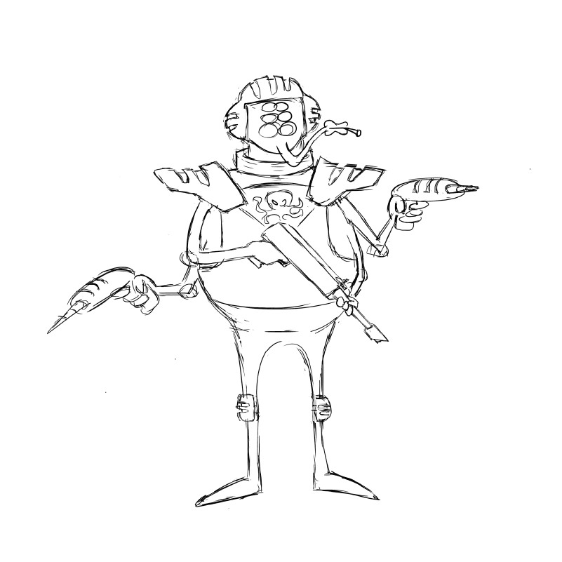 Tower Defense invader concept